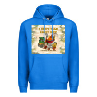 True Royal i can't talk right now Premium Hoodie - TumblerDesignByShophia