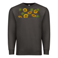 Smoke summer with sunflowers Premium Sweatshirt - TumblerDesignByShophia