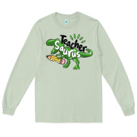 Matcha teacher saurus Long Sleeve Tee - MaliasSmallBusiness