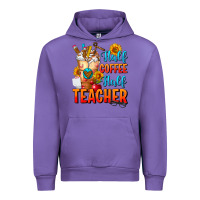 Tulip Half Coffee Half Teacher Urban Hoodie - FaDigitalArtStudio