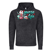 Vintage Black nurse life gnomies Vintage Hoodie - BarkalooDesign