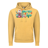 Vintage Mustard nurse life gnomies Vintage Hoodie - BarkalooDesign