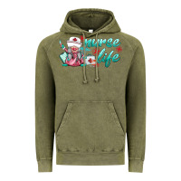 Nurse Life Gnomies Vintage Hoodie | Teevron