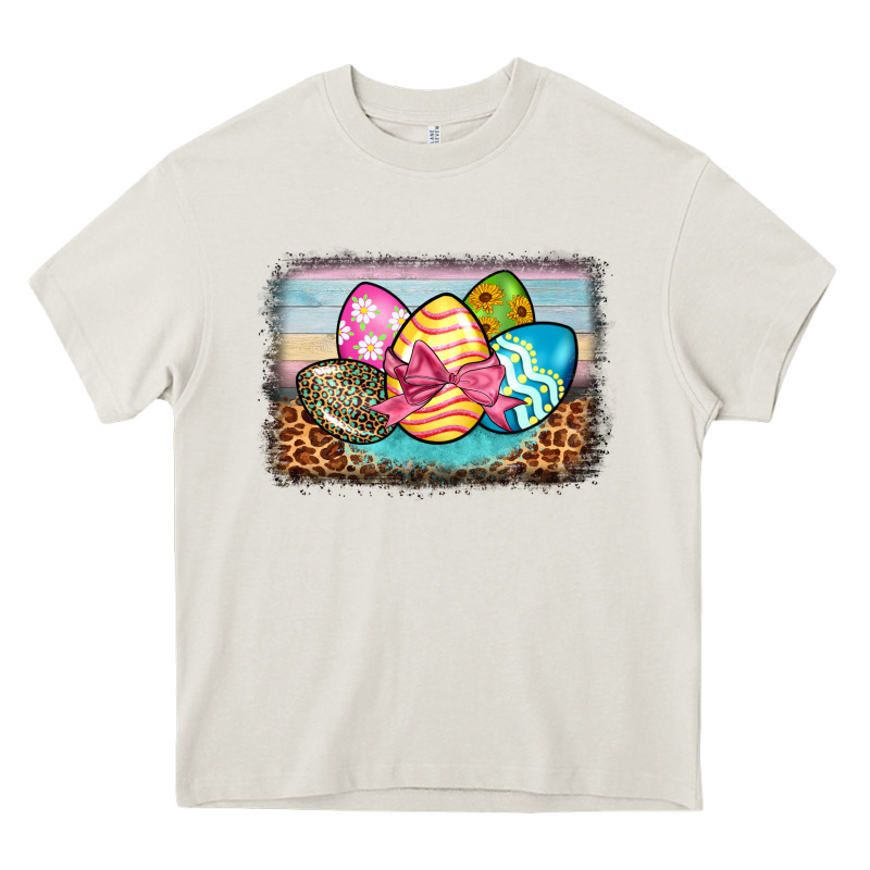 Easter Egg Background Heavy Core Tee by BarkalooDesign | Teevron