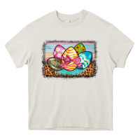 Cream easter egg background Heavy Core Tee - BarkalooDesign