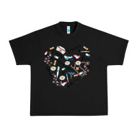 Black nurse Urban Heavy Tee - MaliasSmallBusiness