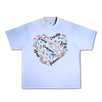 Grape Ice nurse Urban Heavy Tee - MaliasSmallBusiness