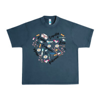 Midnight Navy nurse Urban Heavy Tee - MaliasSmallBusiness
