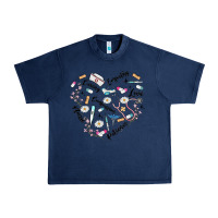 Navy nurse Urban Heavy Tee - MaliasSmallBusiness