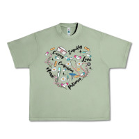 Oil Green nurse Urban Heavy Tee - MaliasSmallBusiness