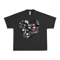 Pigment Black nurse Urban Heavy Tee - MaliasSmallBusiness