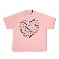 Salmon nurse Urban Heavy Tee - MaliasSmallBusiness