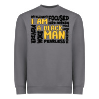 Storm i am a black man Heavyweight Sweatshirt - MaliasSmallBusiness