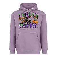 Lavender Witches be trippin Heavyweight Hoodie - NancyCooperArtShop