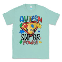 Seafoam autism is my super power Classic Tee - MaliasSmallBusiness