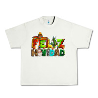 Pistachio feliz navidad sombrero Urban Heavy Tee - AdoDesignShop