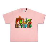 Salmon feliz navidad sombrero Urban Heavy Tee - AdoDesignShop