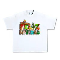 White feliz navidad sombrero Urban Heavy Tee - AdoDesignShop