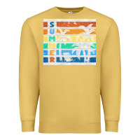 Antique Gold retro summer Premium Sweatshirt - TumblerDesignByShophia