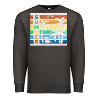 Smoke retro summer Premium Sweatshirt - TumblerDesignByShophia