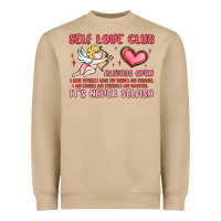 Mushroom self love club Heavyweight Sweatshirt - MaliasSmallBusiness