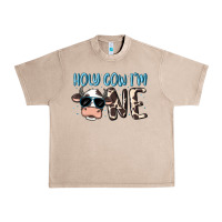 French Oak holy cow i'm one Urban Heavy Tee - MaliasSmallBusiness