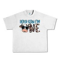 Lunar Rock holy cow i'm one Urban Heavy Tee - MaliasSmallBusiness