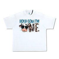 White holy cow i'm one Urban Heavy Tee - MaliasSmallBusiness