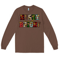 Chestnut merry and bright Long Sleeve Tee - JahusDesignShop