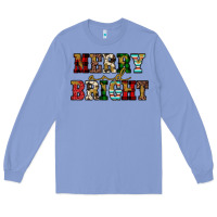 Colony Blue merry and bright Long Sleeve Tee - JahusDesignShop