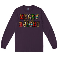 Plum merry and bright Long Sleeve Tee - JahusDesignShop