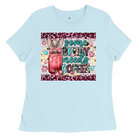 Baby Blue Some bunny needs coffee 20oz tumbler Ladies Tee - Neo Western
