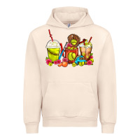 Sandshell Softball Coffee Cups Urban Hoodie - FaDigitalArtStudio