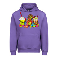 Tulip Softball Coffee Cups Urban Hoodie - FaDigitalArtStudio