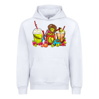 White Softball Coffee Cups Urban Hoodie - FaDigitalArtStudio