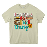 Mossy baseball it's a girl thing Heavy Core Tee - HRA Design Shop