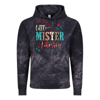 Cloud Black little mister america Vintage Hoodie - NancyCooperArtShop