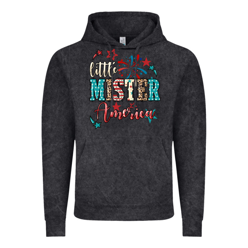 Little Mister America Vintage Hoodie by NancyCooperArtShop | Teevron