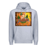 Heather Grey teaching is a walk in the park Premium Hoodie - TumblerDesignByShophia