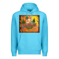 Ocean Blue teaching is a walk in the park Premium Hoodie - TumblerDesignByShophia