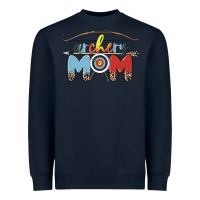 Navy archery mom Heavyweight Sweatshirt - MaliasSmallBusiness
