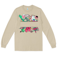 Mushroom custom name nurse Long Sleeve Tee - NancyCooperArtShop