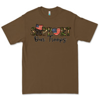 Cacao support our troops Premium Tee - CowhideDigitalArt