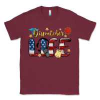 Burgundy dispatcher life Classic Tee - MaliasSmallBusiness