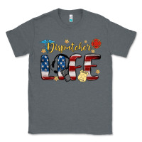 Charcoal Heather dispatcher life Classic Tee - MaliasSmallBusiness
