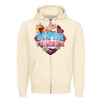 Sandshell super teacher Zipper Hoodie - BarkalooDesign
