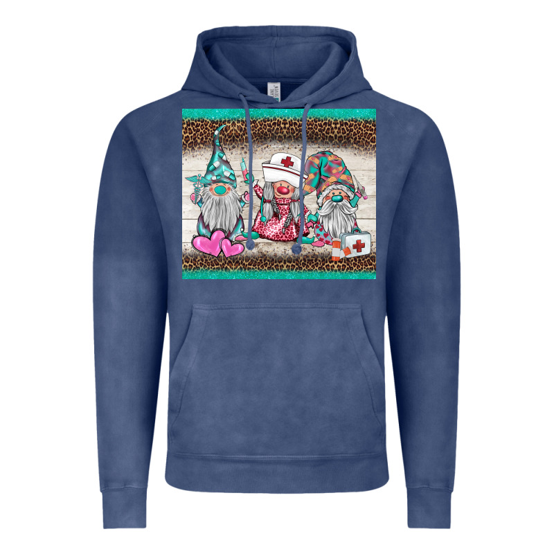 Nurse Gnomies Tumbler Vintage Hoodie by BarkalooDesign | Teevron