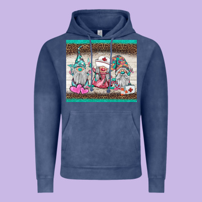 Nurse Gnomies Tumbler Vintage Hoodie Designed By Barkaloodesign