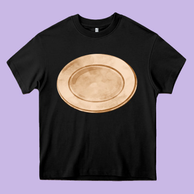 Plate Fa Element Heavy Core Tee Designed By Fadigitalartstudio