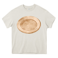 Cream plate fa element Heavy Core Tee - FaDigitalArtStudio